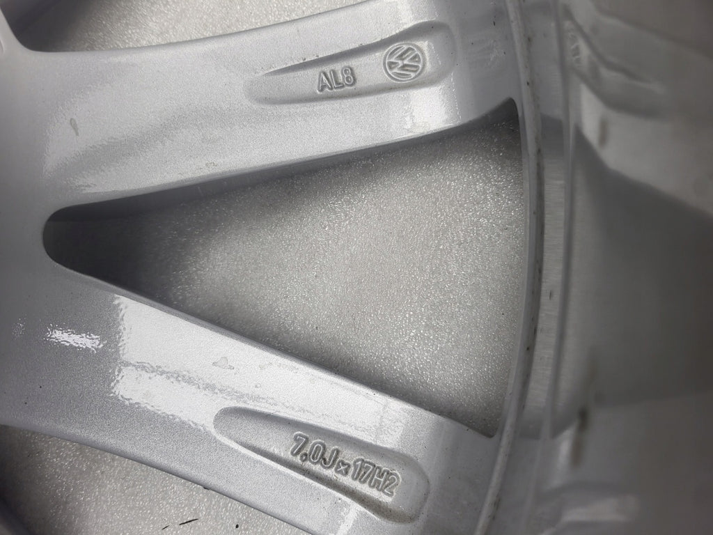 1x Alufelge 17 Zoll 7.0" 5x112 49ET Glanz Silber 5G0601025BH VW Golf Vii FEL8542107754mw