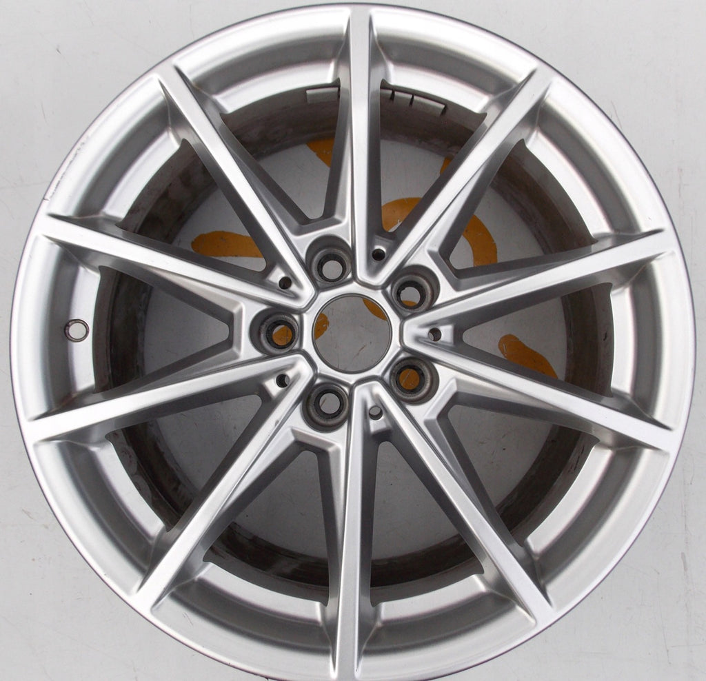 1x Alufelge 17 Zoll 7.5" 5x112 30ET Glanz Silber 6896762 BMW G30 G22 G20 G26 FEL1561594693ol