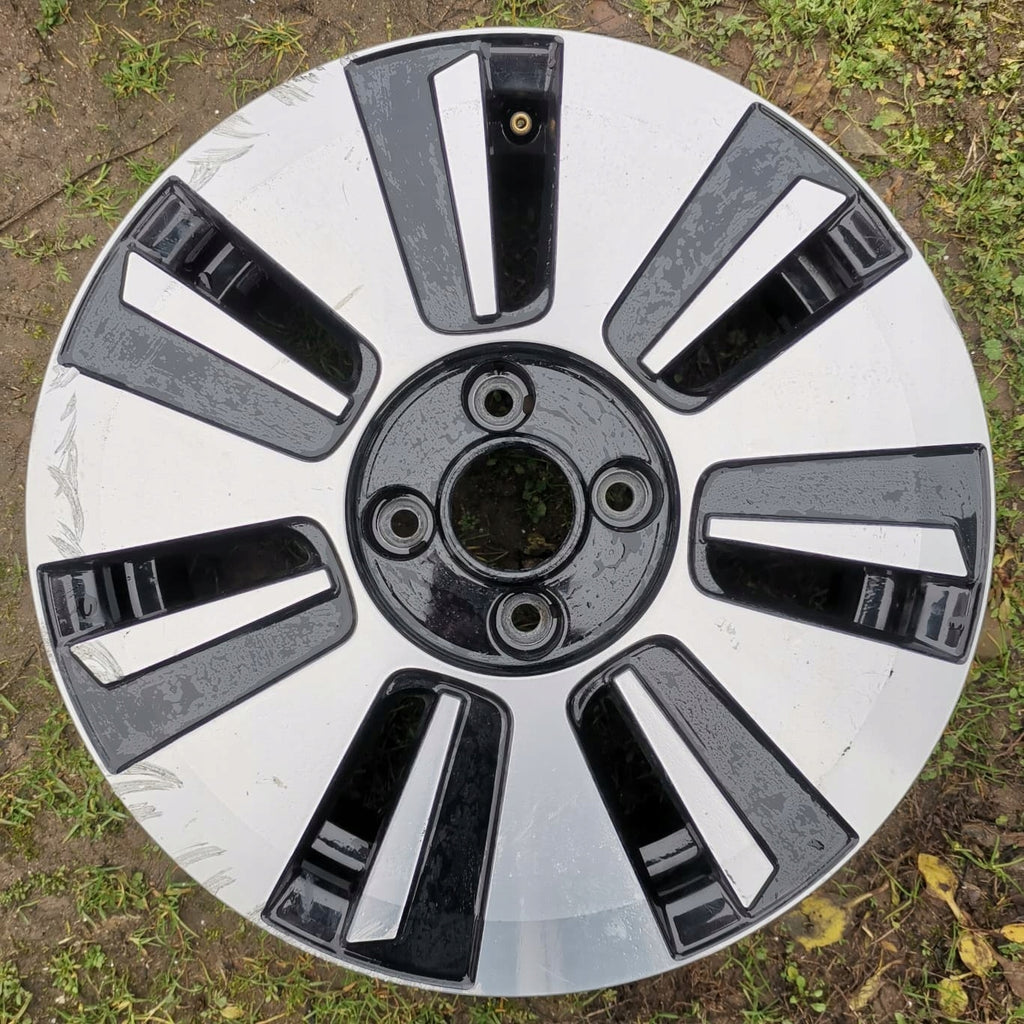 1x Alufelge 15 Zoll 5.0" 4x100 35ET Glanz Schwarz 1S0601025AH VW Rim Wheel FEL7308901908kp