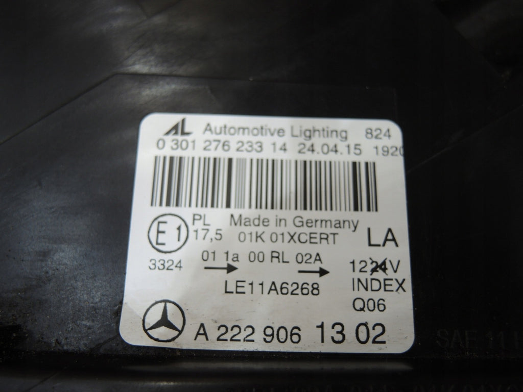 Frontscheinwerfer Mercedes-Benz W222 A2229061302 Full LED Links Headlight SCH2612128062dp