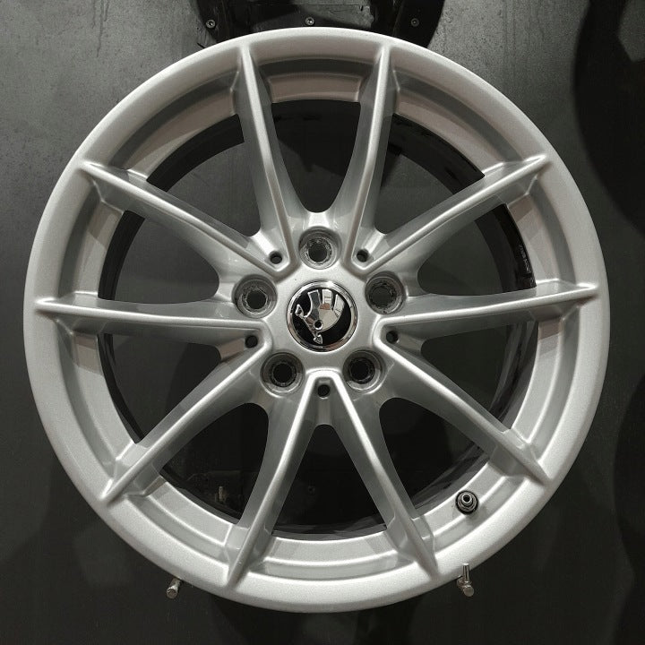 4x Alufelge 16 Zoll 6.5" 5x112 22ET Audi I Rim Wheel FEL7767227611ma