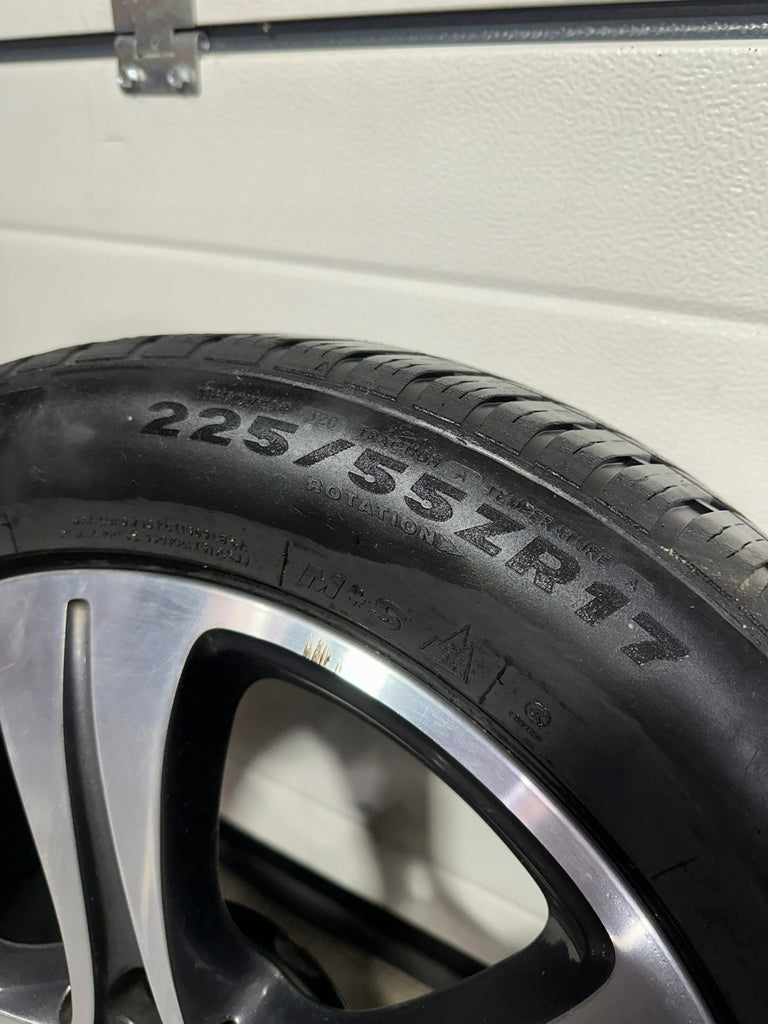 1x Alufelge 17 Zoll 7.5" 5x112 40ET A2134011200 Mercedes-Benz Rim Wheel FEL2478731844bx