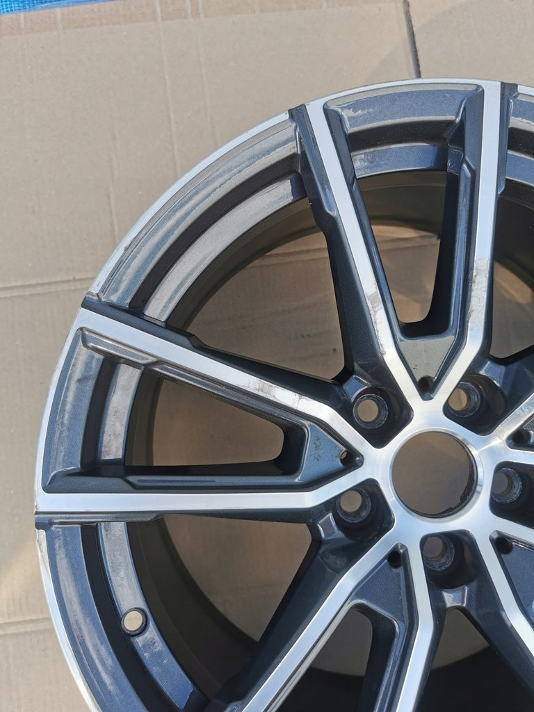 1x Alufelge 18 Zoll 8.5" 5x112 40ET Glanz Graphit 6897082 BMW 3 G21 G20 Mg FEL3580781693xo