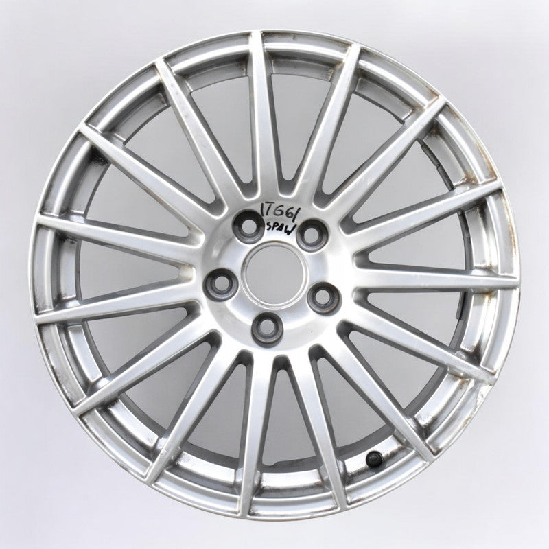 1x Alufelge 18 Zoll 8.0" 5x112 47ET Glanz Silber 8K0601025AN Audi A4 Rim Wheel