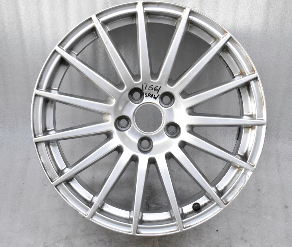 1x Alufelge 18 Zoll 8.0" 5x112 47ET Glanz Silber 8K0601025AN Audi A4 Rim Wheel