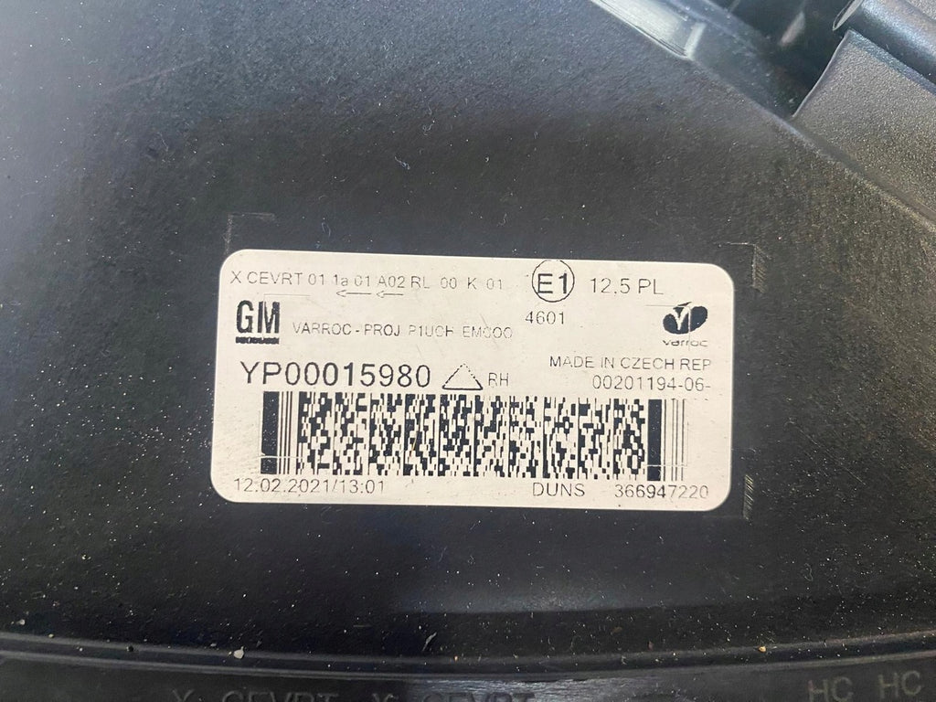 Frontscheinwerfer Opel Grandland X YP00015980 LED Rechts Scheinwerfer Headlight SCH9306903227sg