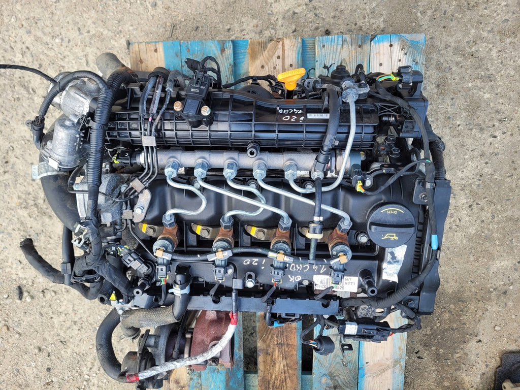 Motor Hyundai Kia I20 II Ceed D4FC 1.4 117TKm Diesel Engine Komplett