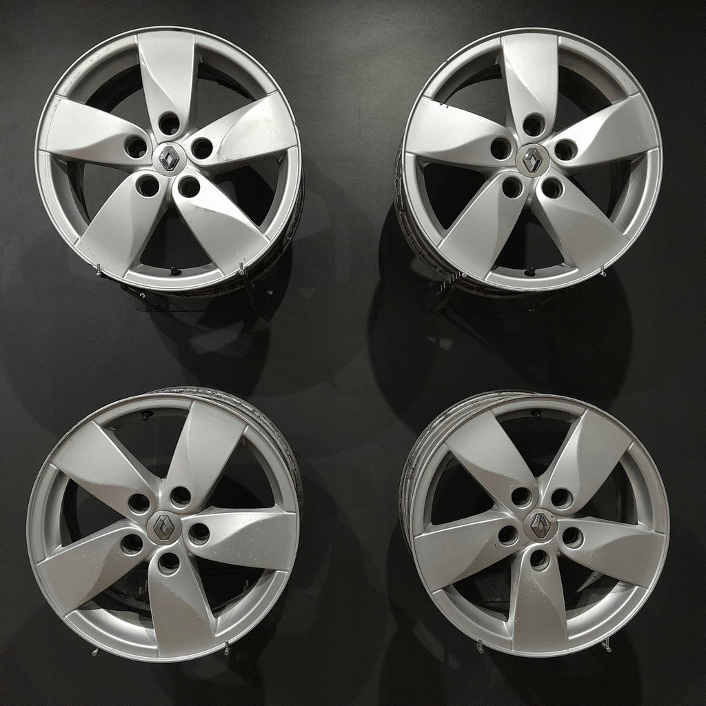 4x Alufelge 16 Zoll 6.5" 5x114.3 47ET 403000064R Renault Captur I Rim Wheel FEL2686022764nq