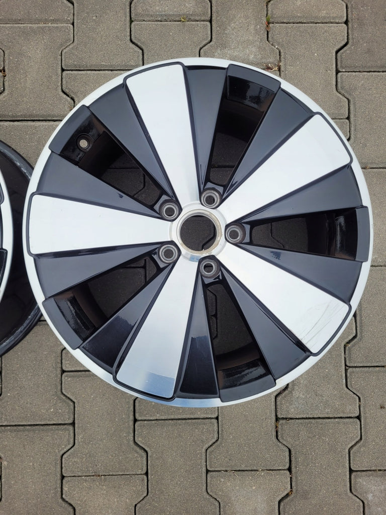 1x Alufelge 18 Zoll 8.0" 5x112 48ET Glanz Schwarz 5C0601025AK VW I Rim Wheel FEL6104511078ie