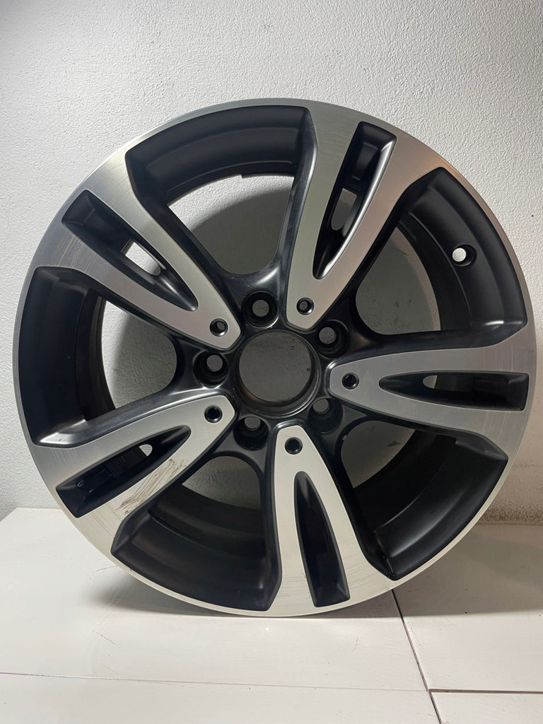 1x Alufelge 16 Zoll 6.5" 5x112 49ET Matt Schwarz A2464010000 Mercedes-Benz W246 FEL9647961814dq