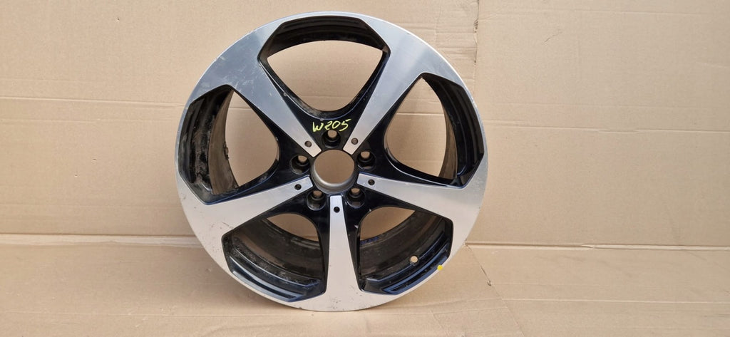 1x Alufelge 18 Zoll 8.5" 5x112 A2054014700 Mercedes-Benz W205 Rim Wheel FEL8761638624jk