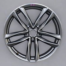 Laden Sie das Bild in den Galerie-Viewer, 1x Alufelge 21 Zoll 9.5&quot; 5x112 25ET Glanz Graphit 4G0601025CF Audi Mg Rim Wheel