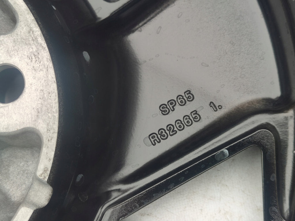 1x Alufelge 16 Zoll 6.5" 5x114.3 40ET Glanz Schwarz Nissan Leaf Rim Wheel FEL7409572472fn