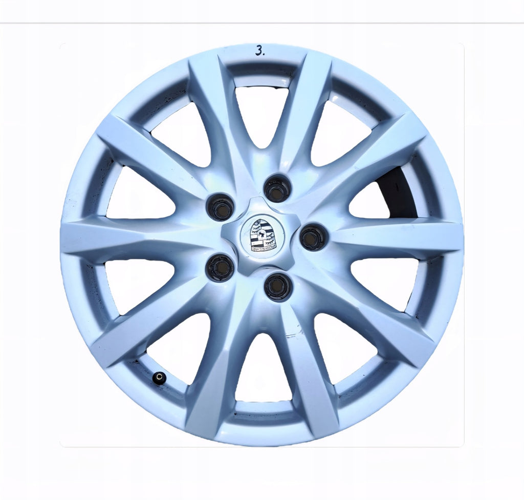1x Alufelge 18 Zoll 8.0" 5x130 53ET Glanz Silber 7P5601025 Porsche Cayenne FEL3466138874hy
