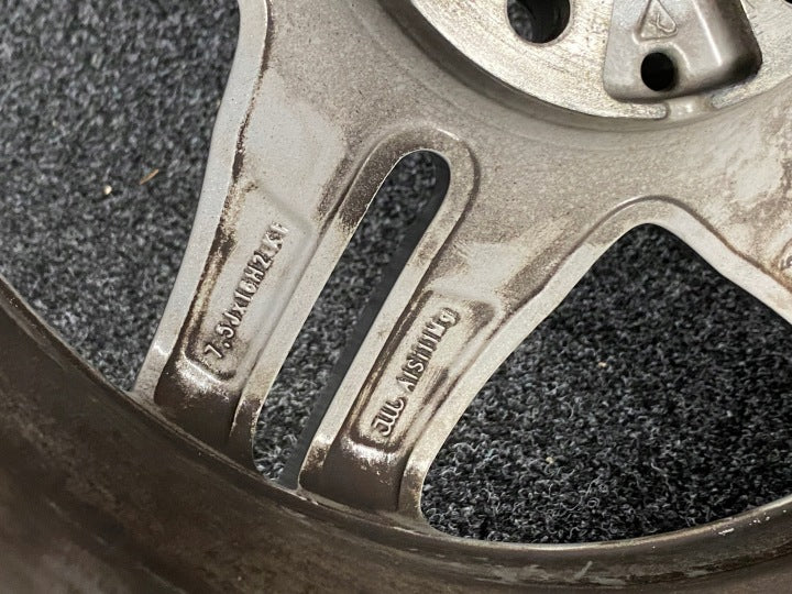 1x Alufelge 16 Zoll 7.5" 5x112 40ET KBA50092 Rim Wheel FEL4053153301vu