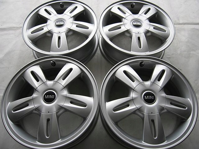 1x Alufelge 15 Zoll 5.5" 4x100 6763295 Mini Rim Wheel
