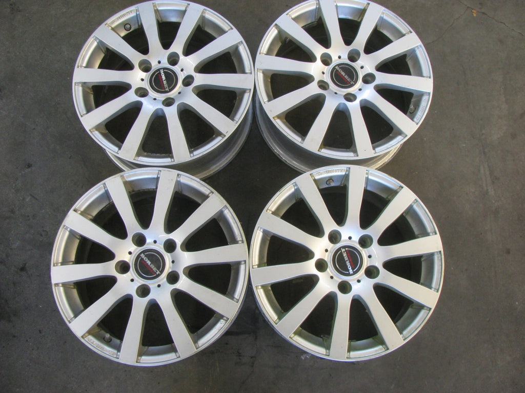 4x Alufelge 17 Zoll 7.5" 5x130 50ET Schwarz KBA50025 Rim Wheel FEL6160043017kj