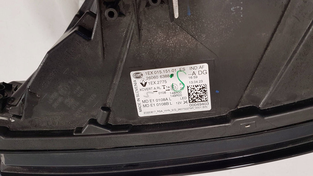 Frontscheinwerfer Renault 260606388R LED Ein Stück (Rechts oder Links) Headlight