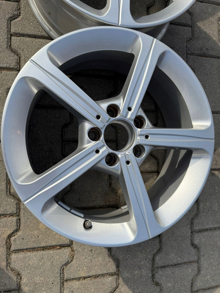 4x Alufelge 17 Zoll 6.5" 5x112 44ET Silber A1774011200- Mercedes-Benz Rim Wheel FEL8471653272ml