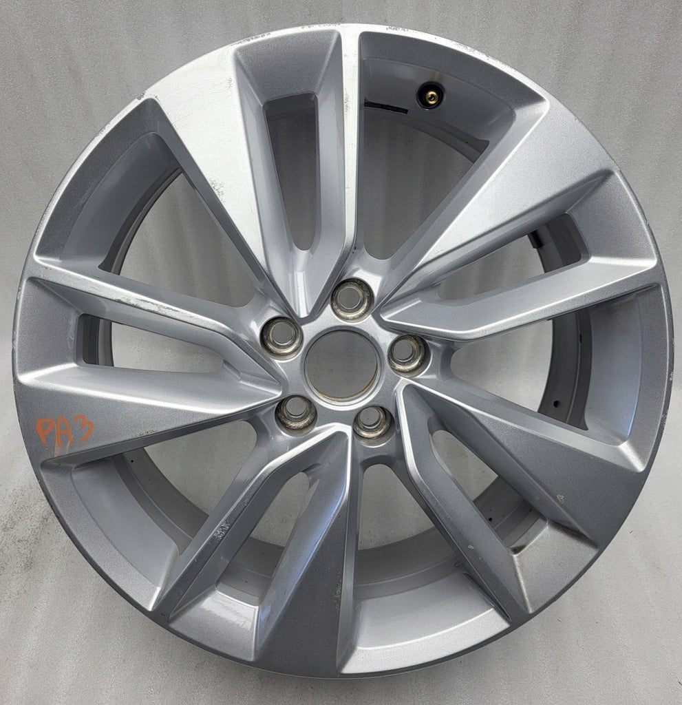 1x Alufelge 17 Zoll 6.5" 5x112 39ET Glanz Silber 2GM601025D VW T-Cross Rim Wheel FEL4263193565vl
