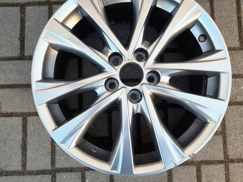 1x Alufelge 18 Zoll 7.5" 5x114.3 45ET Glanz Toyota Rim Wheel FEL4894870770wt