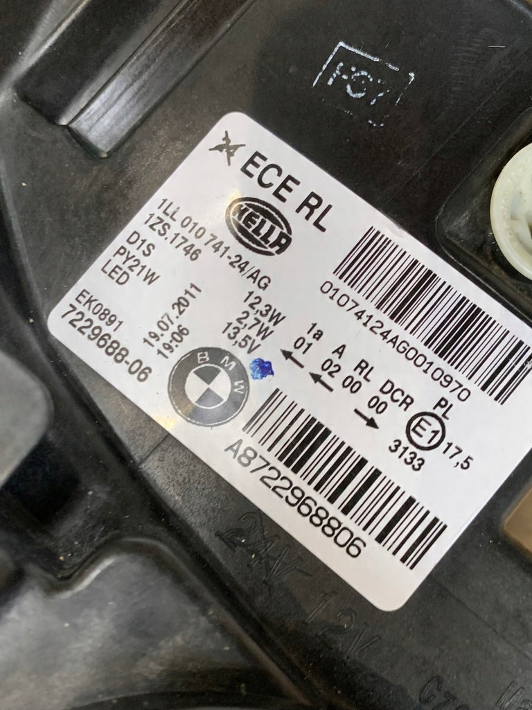 Frontscheinwerfer BMW 1 F21 F20 7229688 Xenon Ein Stück (Rechts oder Links)