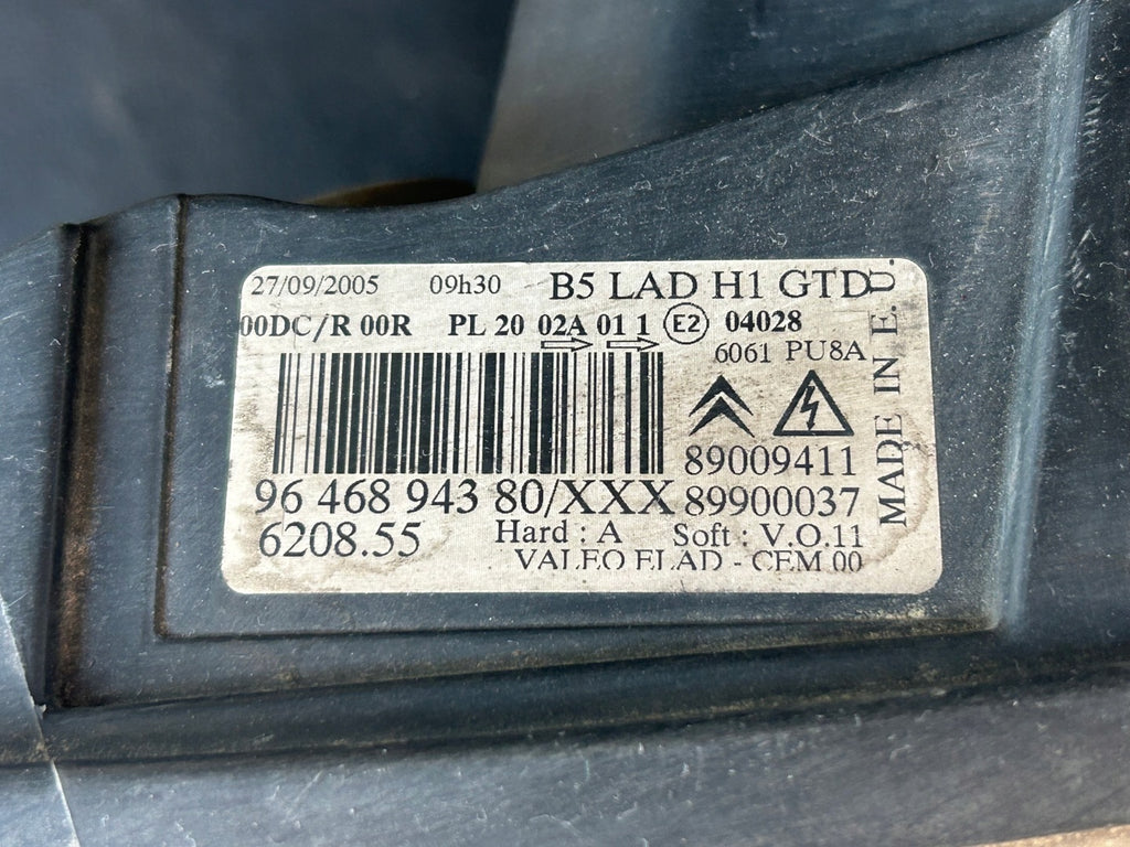 Frontscheinwerfer Citroën C4 I 9646894380 Xenon Links Scheinwerfer Headlight SCH1141581197zc