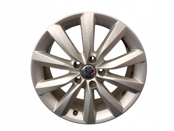 1x Alufelge 17 Zoll 7.0" 5x112 43ET Glanz Silber 5N0601025 VW Tiguan Rim Wheel FEL7846873158dy
