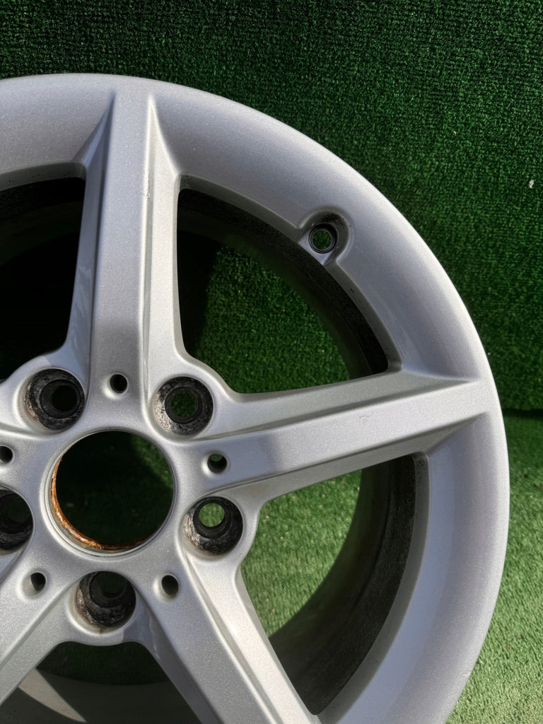 1x Alufelge 16 Zoll 7.0" 5x120 40ET Glanz Silber 6866302 BMW 1 F21 E87 F20 FEL7694676185an