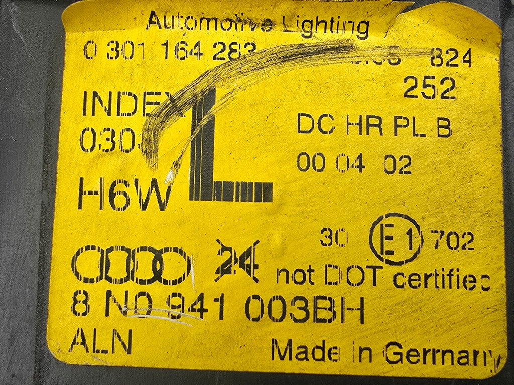 Frontscheinwerfer Audi Tt 8N0941003BH Links Scheinwerfer Headlight SCH7051067330iu