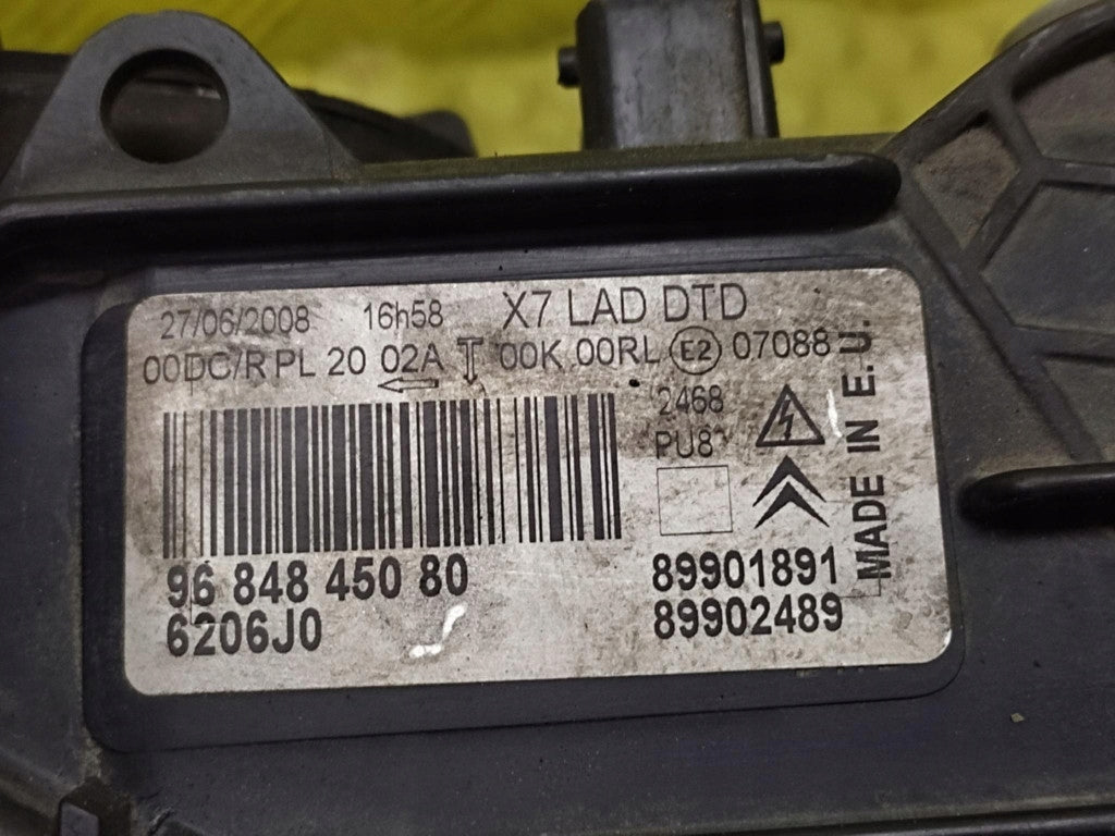 Frontscheinwerfer Citroën C5 III 3-136192-9684845080 Rechts Headlight SCH4105283122lr