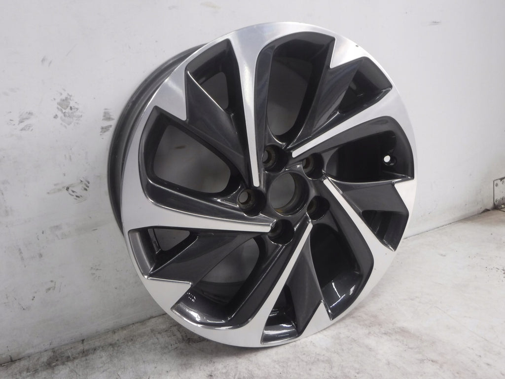1x Alufelge 17 Zoll 7.0" 5x114.3 50ET Glanz Schwarz 42611-02L90 Toyota Corolla FEL2601738780fh