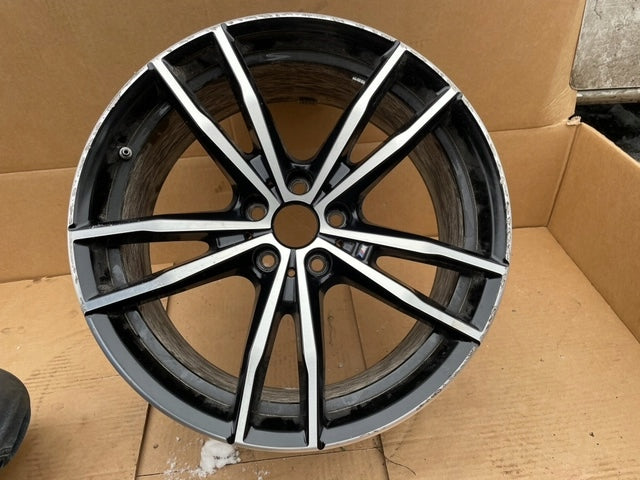1x Alufelge 19 Zoll 8.0" 5x112 27ET 8090094 BMW 3 G20 Rim Wheel FEL5627751282gy