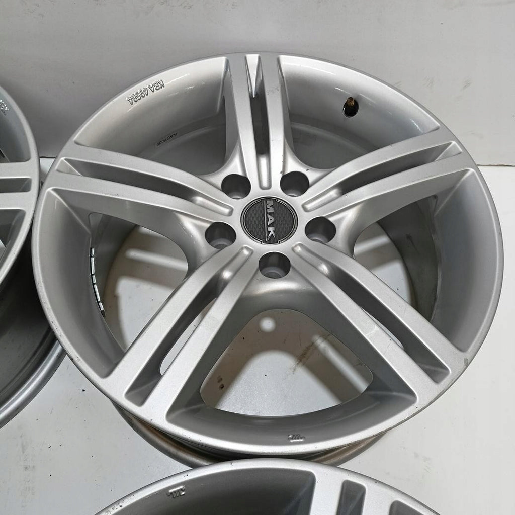 4x Alufelge 17 Zoll 7.5" 5x110 40ET Glanz Silber Opel Vectra Meriva Rim Wheel FEL1728657336by