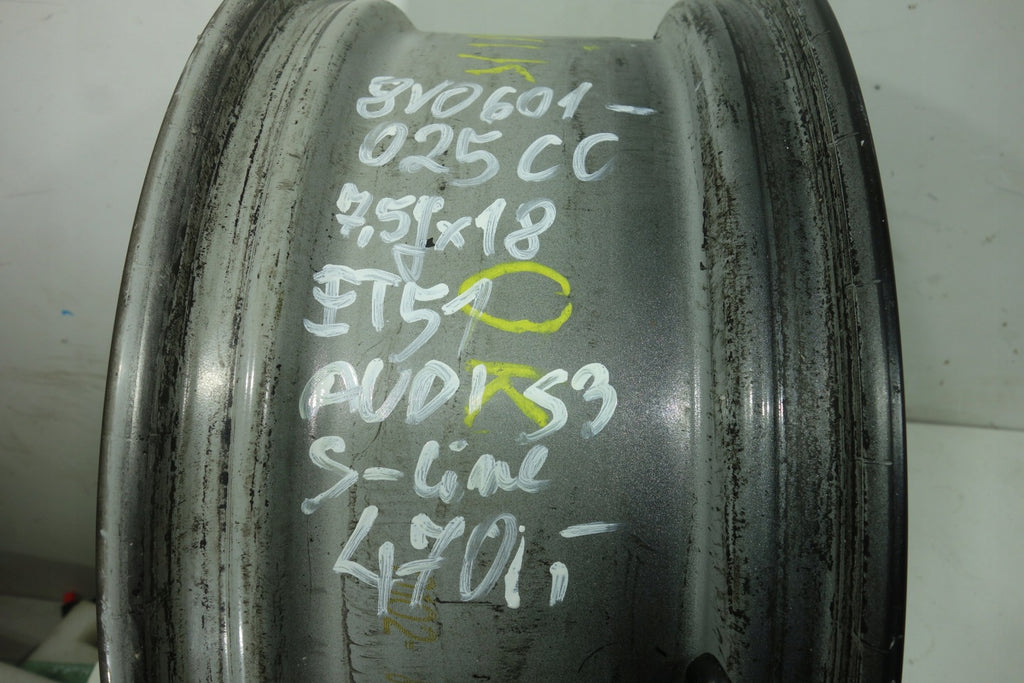 1x Alufelge 18 Zoll 7.5" 5x112 51ET 8V0601025CC Audi A3 Rim Wheel FEL2067239903hr