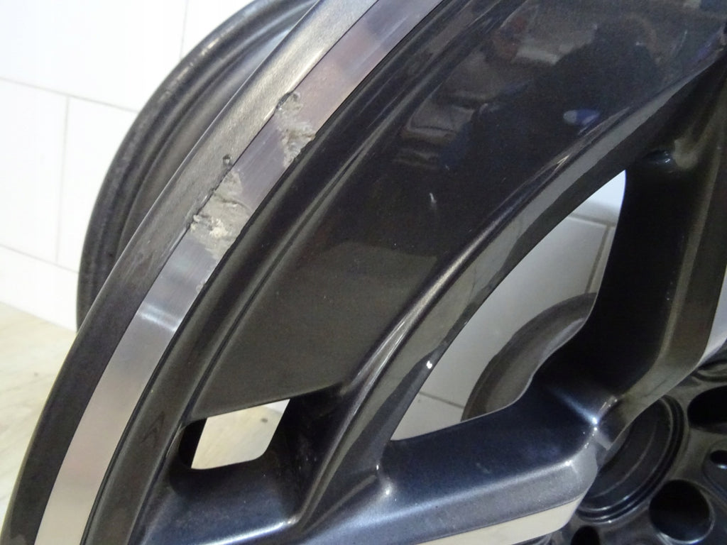 1x Alufelge 19 Zoll 9.0" 5x112 30ET Glanz Schwarz A2544010500 Mercedes-Benz Glc FEL4134853549xx