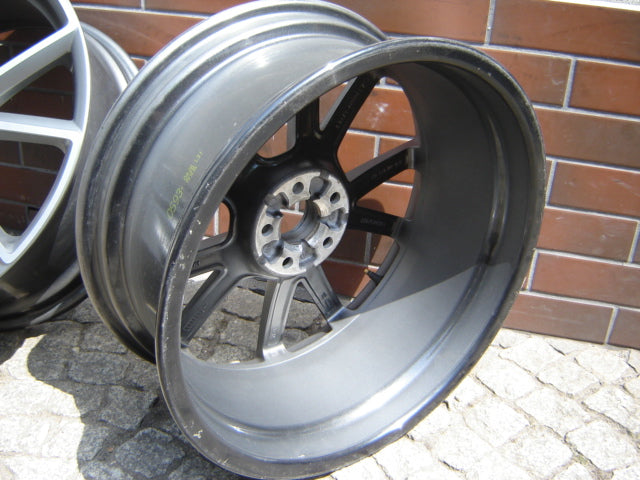 1x Alufelge 18 Zoll 7.5" 5x100 39ET Glanz Grau 8X0601025BP Audi A1 Rim Wheel FEL1002550599ov