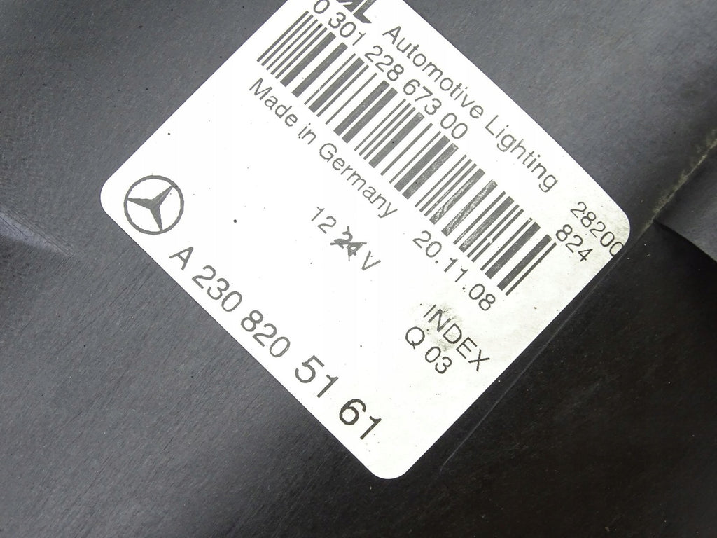 Frontscheinwerfer Mercedes-Benz Sl R230 A2308205161 Links Scheinwerfer Headlight