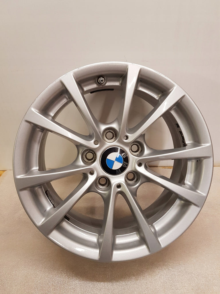 1x Alufelge 16 Zoll 7.0" 5x120 31ET Glanz Silber 6796236 BMW F36 F30 F31