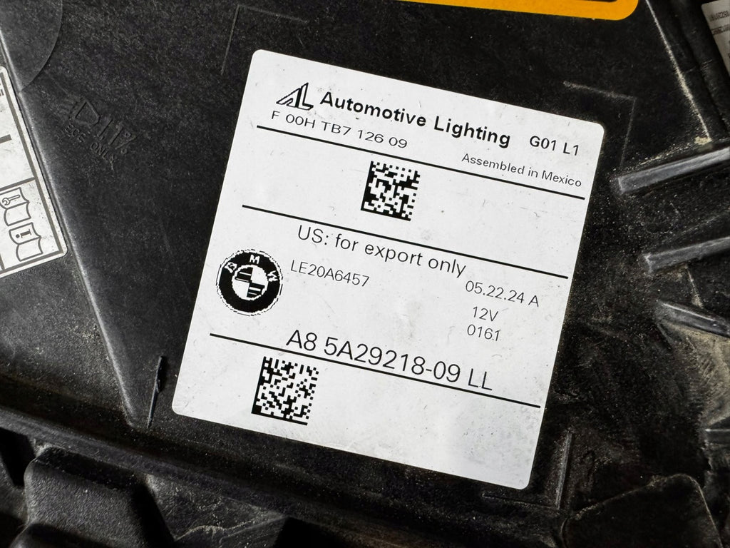 Frontscheinwerfer BMW G01 G02 5A29218-09 Laser Rechts Scheinwerfer Headlight SCH9797539043lj