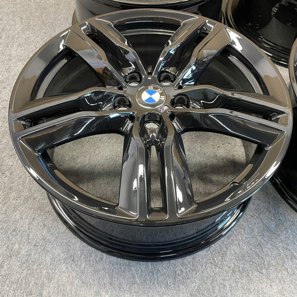 4x Alufelge 18 Zoll 7.5" 5x112 51ET Glanz Silber 7850456 BMW X1 F48 Rim Wheel