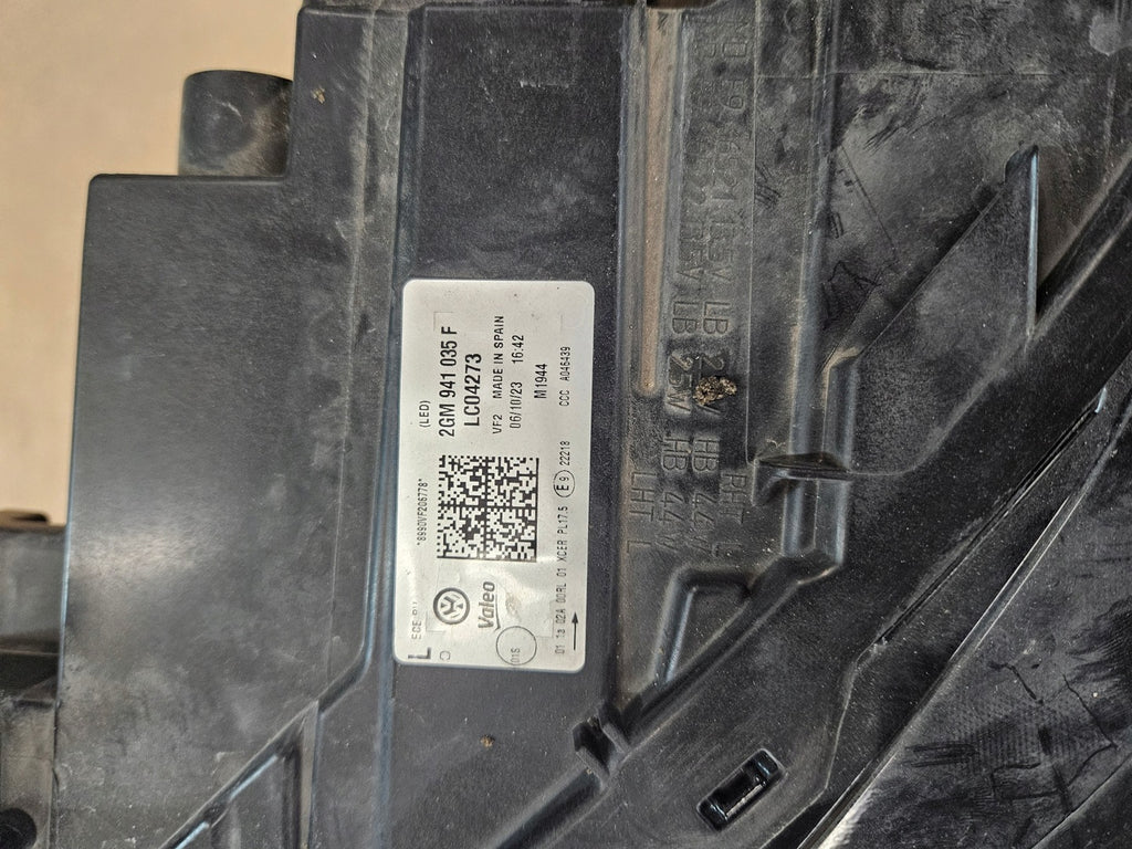 Frontscheinwerfer VW T-Cross 2GM941035F Links Scheinwerfer Headlight