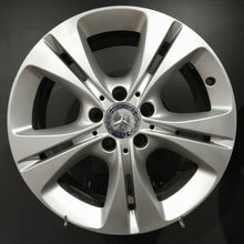 Laden Sie das Bild in den Galerie-Viewer, 4x Alufelge 17 Zoll 7.0" 5x112 48 5ET Matt Silber Mercedes-Benz W205 W204 FEL5740790270ey