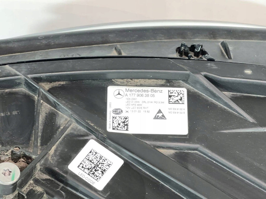 Frontscheinwerfer Mercedes-Benz W177 A1779063805 Rechts Scheinwerfer Headlight SCH6454263055nf