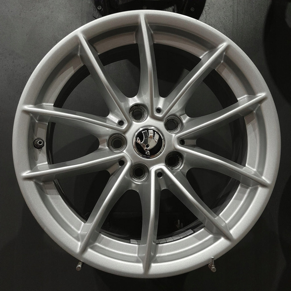4x Alufelge 16 Zoll 6.5" 5x112 22ET 6876921 BMW I Rim Wheel FEL8126594543em