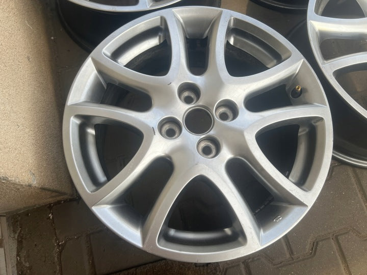 4x Alufelge 16 Zoll 6.5" 4x100 Graphit 9965B46560 Mazda Ii Rim Wheel FEL2435855546gz
