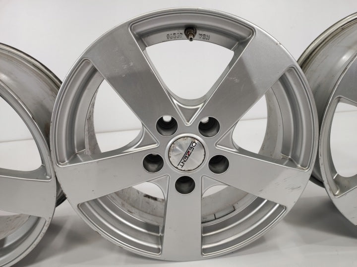 4x Alufelge 16 Zoll 6.5" 5x114.3 35ET Rim Wheel FEL1483409764bc