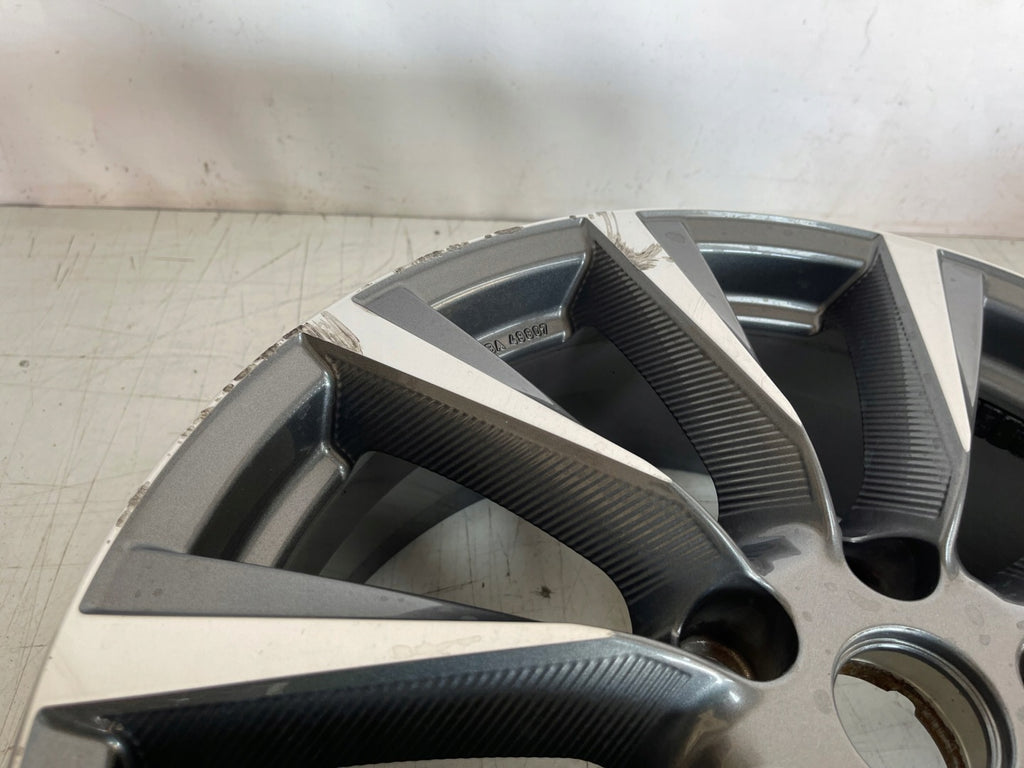 1x Alufelge 19 Zoll 7.0" 5x114.3 40ET Glanz Graphit 8201539754 Mg Qashqai Kadjar FEL8884645472qu