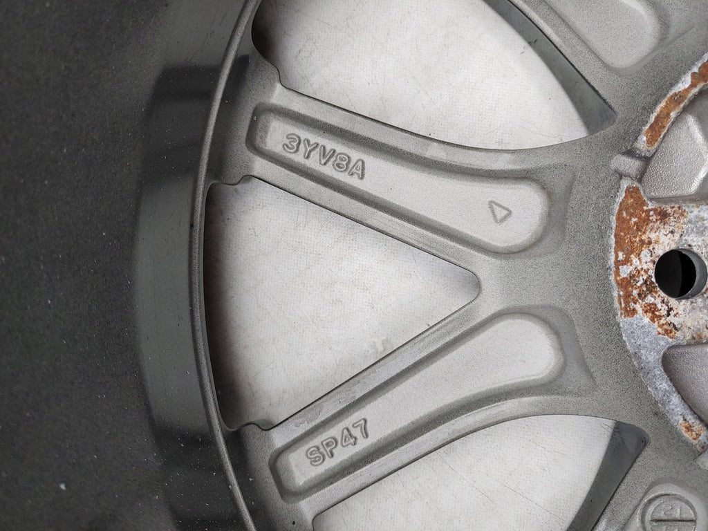 1x Alufelge 18 Zoll 7.0" 5x114.3 47ET Glanz Graphit N124-870 Mg Juke Rim Wheel