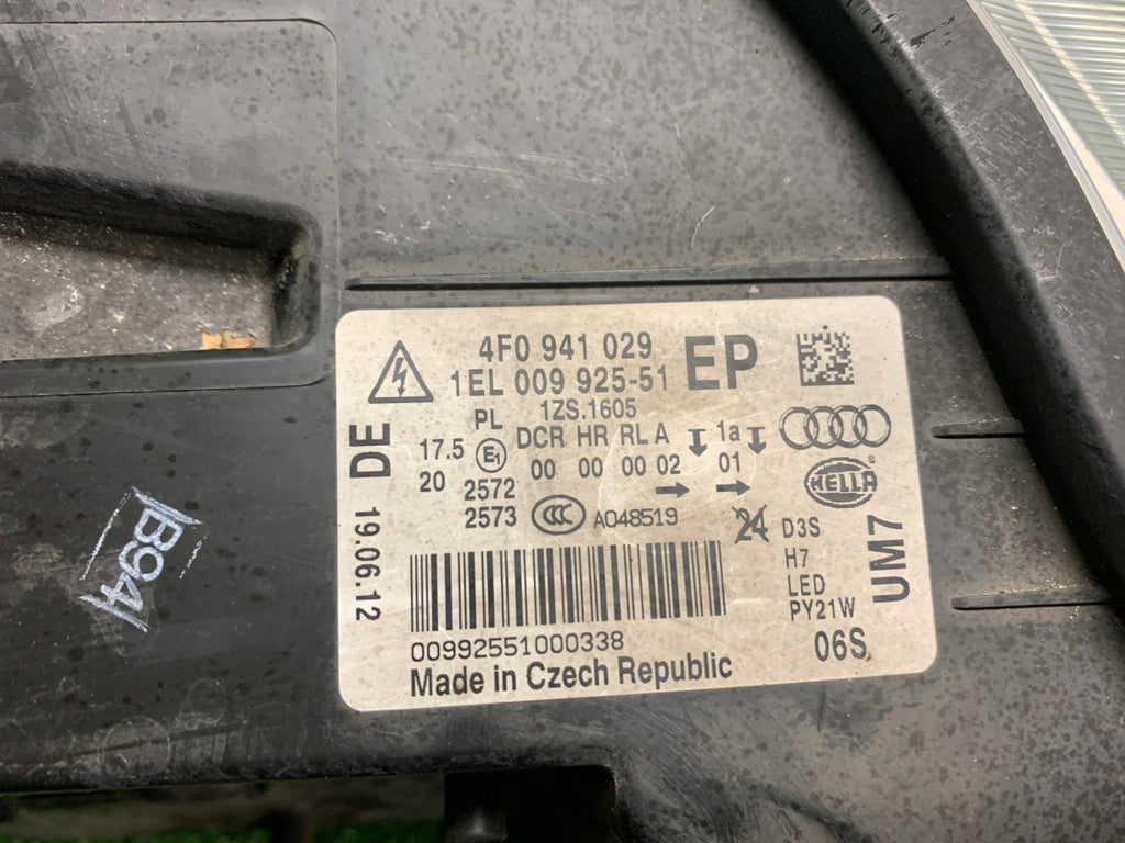 Frontscheinwerfer Audi A6 C6 4F0941029 Links Scheinwerfer Headlight SCH7410057705fr